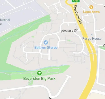 map for Belliver Stores