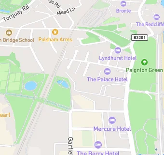 map for Inn on the Green