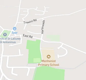 map for Menheniot Playgroup