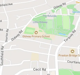 map for Oldway Primary School