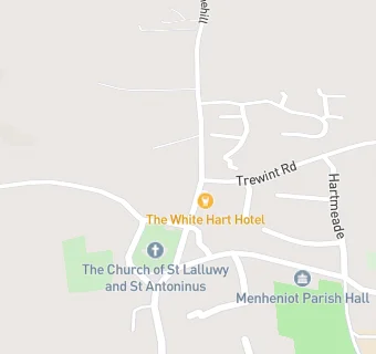 map for The White Hart Hotel