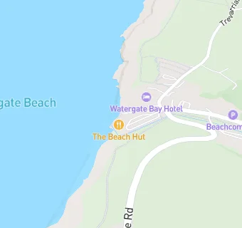 map for Watergate Bay Hotel