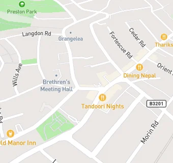 map for Torbay Thai Takeaway