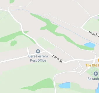 map for Bere Ferrers Social Club