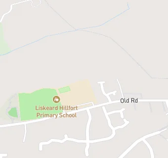 map for Liskeard Hillfort Primary School