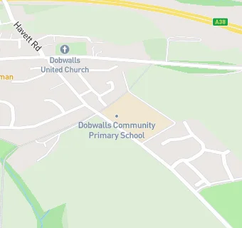 map for Dobwalls School Nursery