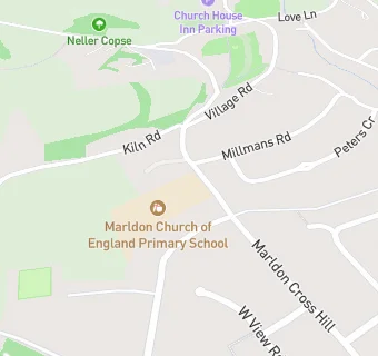 map for Marldon Church of England Primary School