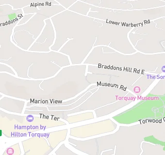 map for Yardley Manor Hotel