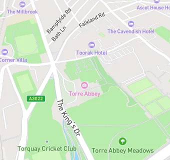 map for Torre Abbey