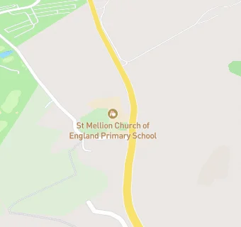 map for St Mellion Church of England Primary School