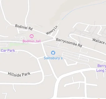 map for Sainsburys Supermarket