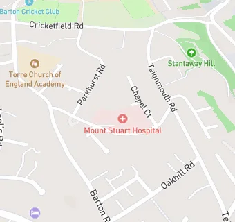 map for Mount Stuart Hospital