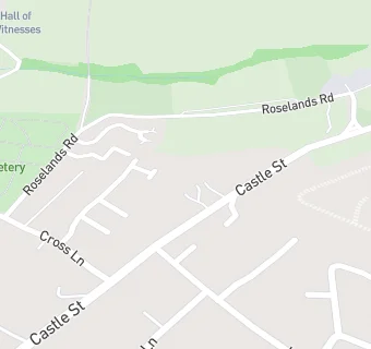 map for Castle Hill House Nursing Home