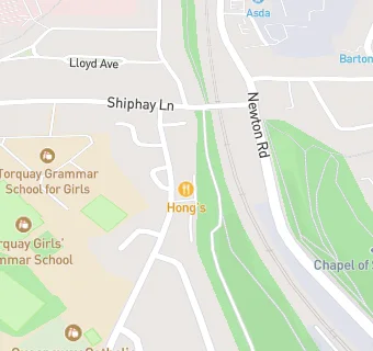 map for Hongs Takeaway