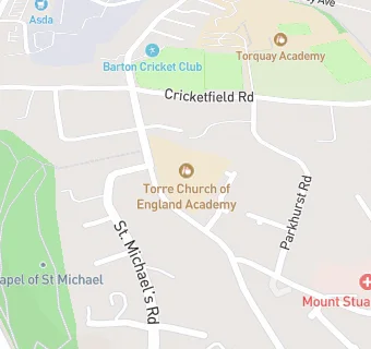 map for Torre Church of England Academy