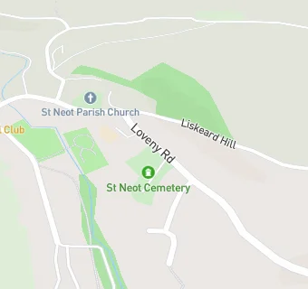 map for St Neot CP School