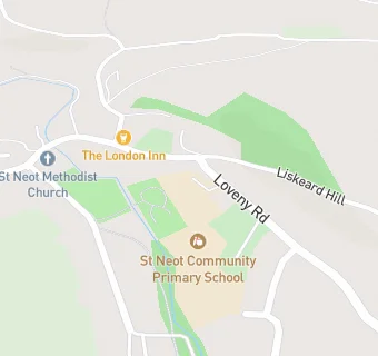 map for St Neot Community Primary School