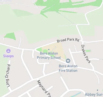 map for Bere Alston Primary School