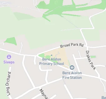 map for Bere Alston Primary Academy