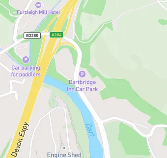 map for Dartbridge Inn