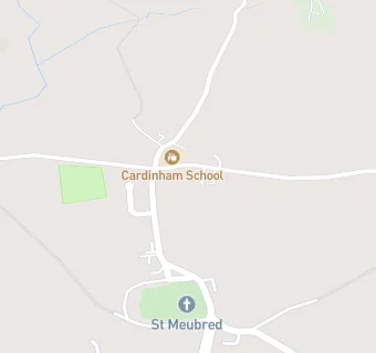 map for Cardinham School