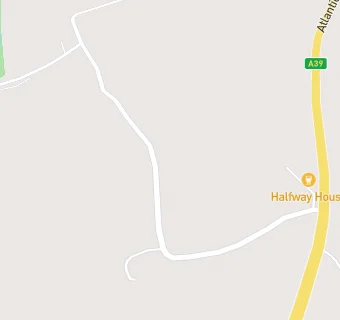 map for Halfway House Inn