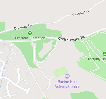 map for Barton Hall Activity Centre