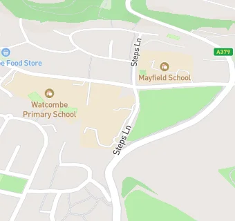 map for Combe Pafford School