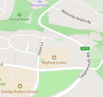 map for Mayfield School