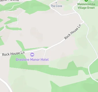 map for Orestone Manor Hotel