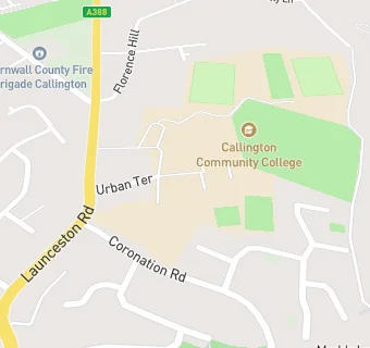 map for Callington Community College