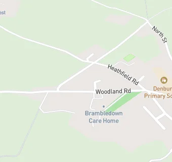 map for Bramble Down Nursing Home