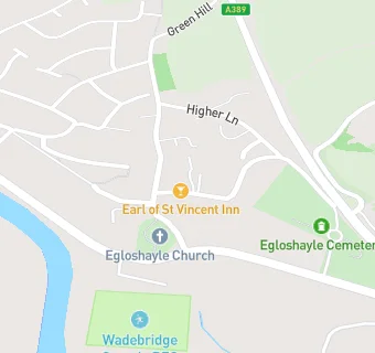 map for The Earl Of St Vincent