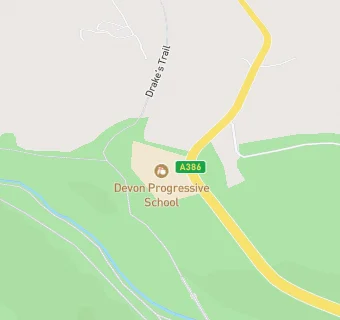 map for Devon Progressive School