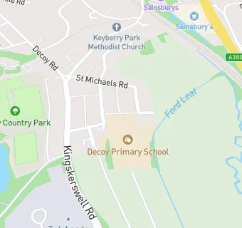 map for Decoy Primary School