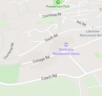 map for Wolborough Court