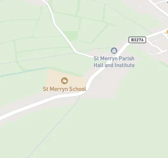 map for St Merryn School