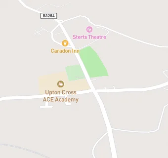 map for Upton Cross Primary School