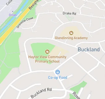 map for Milber Community Junior School