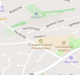 map for St Joseph's Catholic Primary School