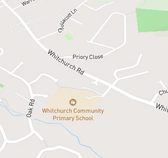 map for Whitchurch Community Primary School