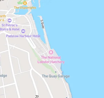 map for Old Custom House Inn/Pescadou Restaurant