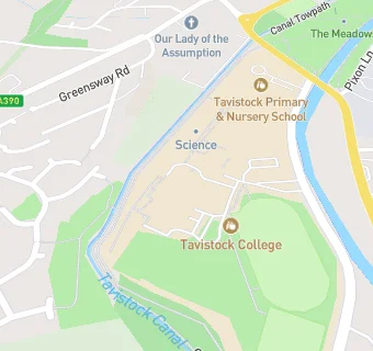 map for Tavistock College