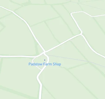 map for Padstow Farm Shop