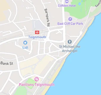 map for Rock Bottom Teignmouth