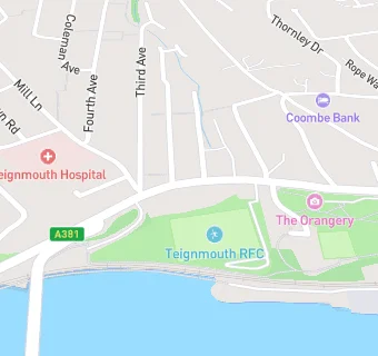 map for Teignmouth Grill