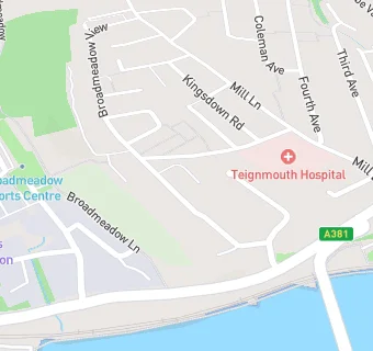 map for Teignmouth Mutual Aid - Community Larder