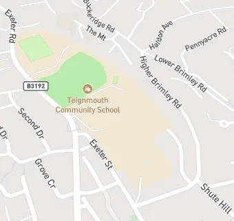 map for Ivy Education Trust At Teignmouth Community College