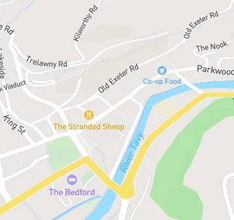 map for Tavistock Area Support Services