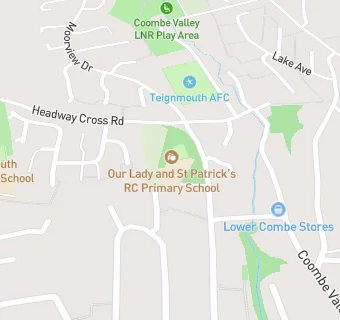 map for Our Lady and St Patrick's Roman Catholic Primary School